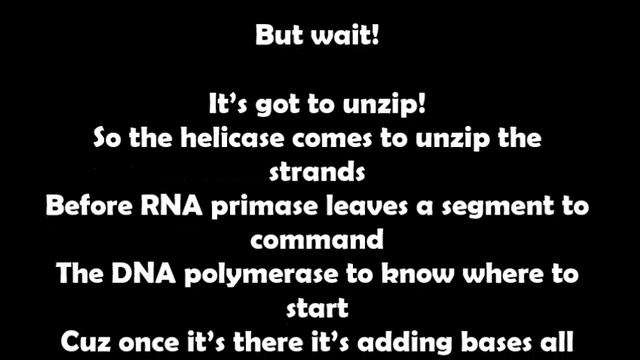 DNA Replication Song (Thrift Shop Parody)