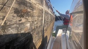 Москва - Архангельск по воде: (эпизод 2: Деревянные шлюзы, которым по 200 лет, сорвало с якоря)