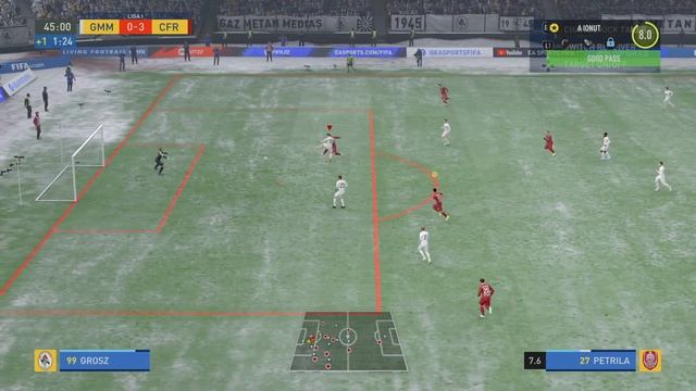 FIFA 22 LIGA 1   GAZ METAN 0-3 CFR CLUJ смотреть онлайн