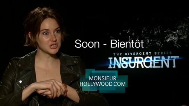 Shailene Woodley, Exclusive Interview, Insurgent, Divergente 2, Teaser, Tris, Divergent, Theo James