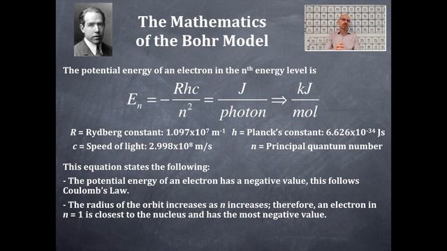 Atomic Structure and Electron Configurations 15: The Mathematics of the Bohr Model смотреть онлайн