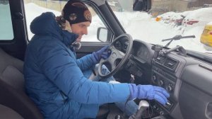 Перенесли рычаг КПП Лада Нива Легенда (Niva Legend) - отзыв после 4000км с новой ручкой