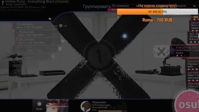 Стримчик по осу | osu! 450pp смотреть онлайн
