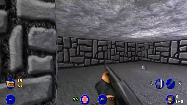 Brutal Wolfenstein 3D💣Episode 1: Escape From Wolfenstein💣Floor 02