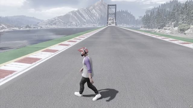 СМОЖЕТ ЛИ ГИГАНТСКАЯ ЧЕТЫРКА ВАЗ 2114 ПЕРЕЛЕТЕТЬ СЛОМАННЫЙ МОСТ в ГТА 5 МОДЫ - ЭКСПЕРИМЕНТЫ в GTA 5 смотреть онлайн