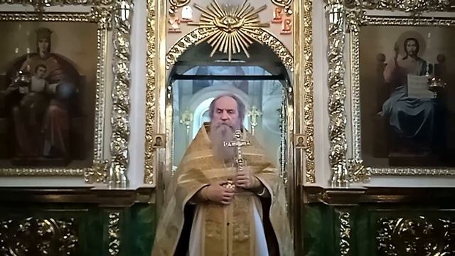 Проповедь отца Павла. Неделя 25-я по Пятидесятнице. 15.12.24 смотреть онлайн