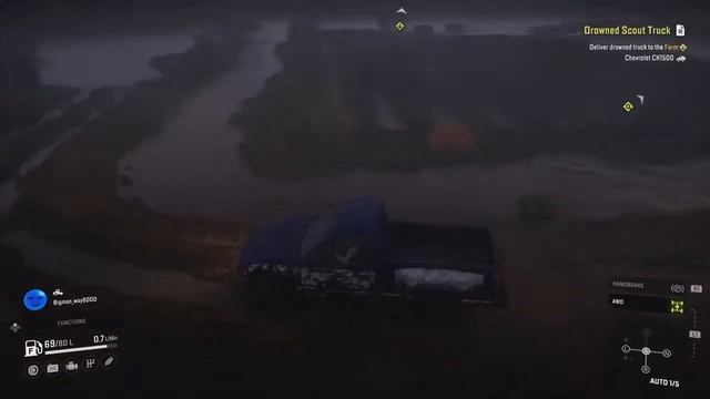 Snowrunner PS5 Drowned Scout Truck смотреть онлайн