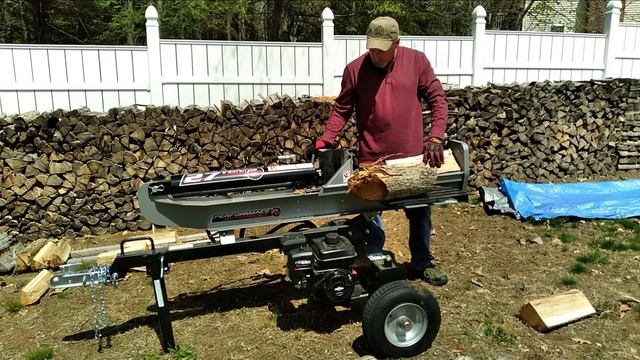 Performance Built 27 Ton Log Splitter // Splitting Firewood On A Budget смотреть онлайн