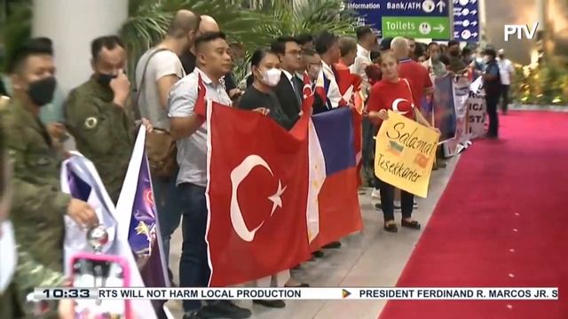 82-man search and rescue, humanitarian team arrive in PH смотреть онлайн