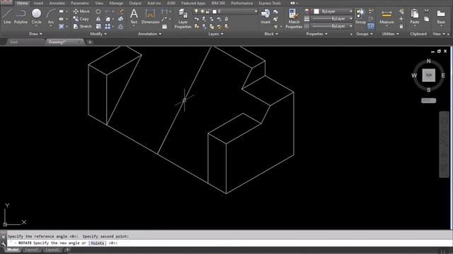 AutoCAD 2D Exercise - Isometric Exercise смотреть онлайн
