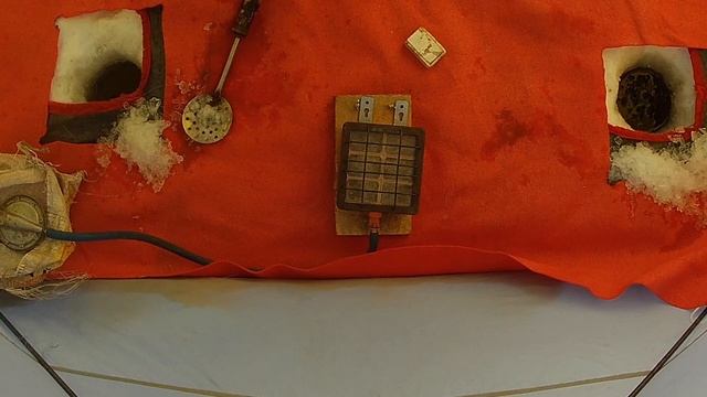 В поисках леща на зимовальной яме - в глухозимье