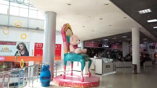 ТРЦ СБС г Краснодар, вид со второго этажа смотреть онлайн