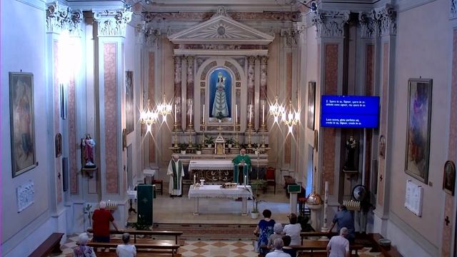XVIII DEL TEMPO ORDINARIO - ORE 7.30 S. MESSA смотреть онлайн