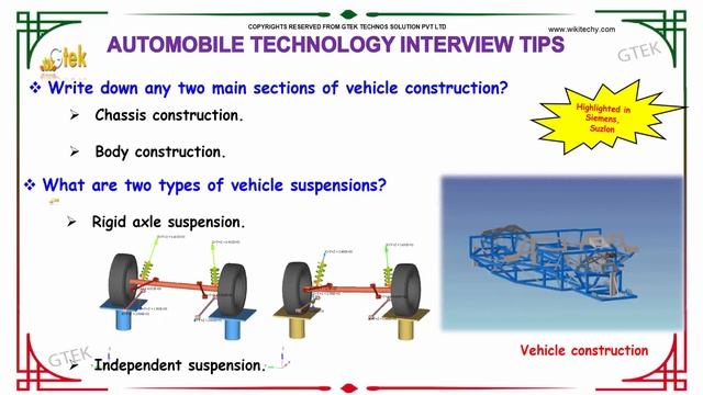 Two main sections of vehicle construction | Automobile Interview questions | Automobile Engineering смотреть онлайн