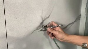 Мрамор из акриловой краски