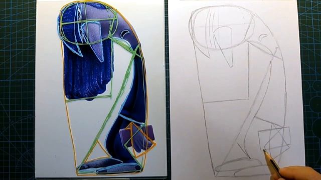 Como dibujar a Aburrimiento de Intensamente, how to draw Ennui #insideout2 смотреть онлайн