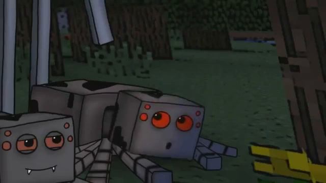 Mob Squad Русский дубляж]   МОБ ОТРЯД (Minecraft мультфильм)