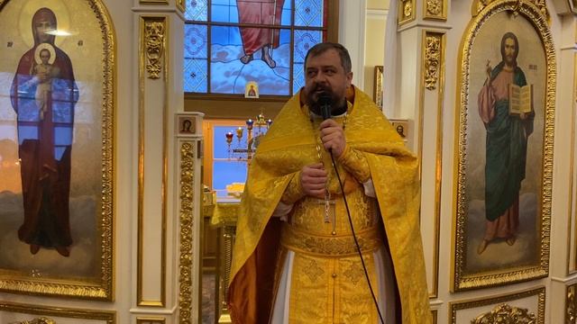 Воскресная проповедь на евангельское чтение. Священник Владимир Чебышев смотреть онлайн