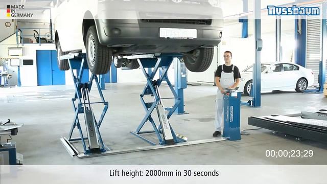 Double-scissor Lift NUSSBAUM JUMBO LIFT NT 3500