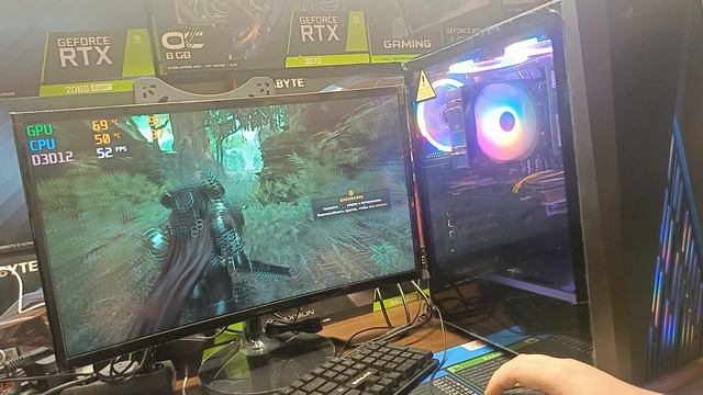 Test Game 2680v3, 16gb, Rx6600 8gb