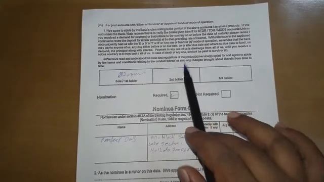 How To Fill Up State Bank Of India Fixed Deposit Form/SBI FD Form 2022 ? смотреть онлайн