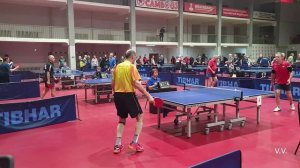 Чемпионат ФНТР  среди ветеранов - 2024.  Ю.Банников - Н.Сакаль финал 65-69, г. Кстово 04-09 декабря