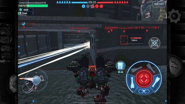 BEHEMOTH 4 THUNDER MAX GAMEPLAY WAR ROBOTS REMASTERED смотреть онлайн