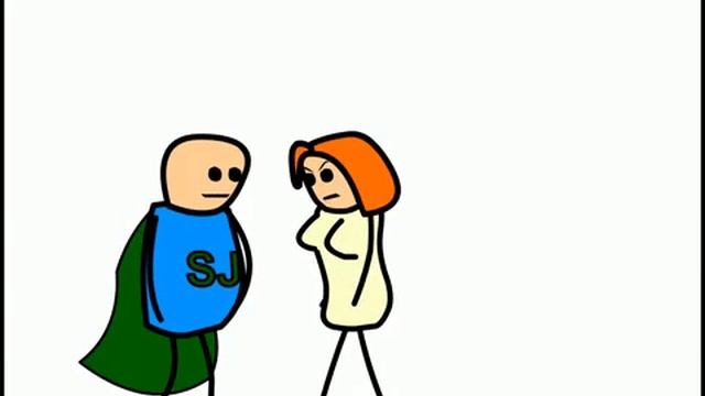 [explosm.net] Superjerk Saves the Day (russian subs) смотреть онлайн