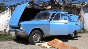 Подготовка нашего Москвича к летнему сезону
