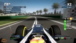 F1 2012 Австралия быстрый заезд Вильямс + настройки