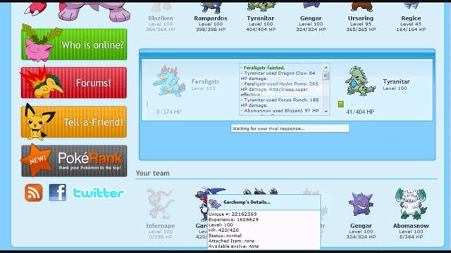 Pokemon Indigo Battle #1