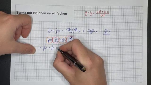 Terme mit Brüchen vereinfachen смотреть онлайн