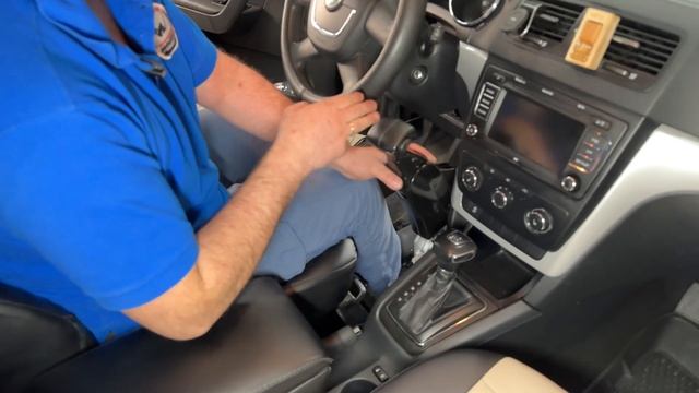 Ручное управление на автомобиль Skoda Yeti (газ-тормоз) смотреть онлайн
