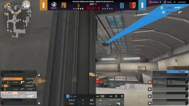 CFS APAC | Pacific Macta vs Q9 E-Sports Club | BO3 | SPRING 2024 смотреть онлайн
