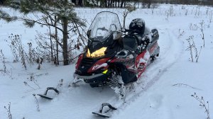 Снегоход AODES SNOWCROSS 1000 обзор и первый выезд нового снегохода  #ЗапрудКлуб