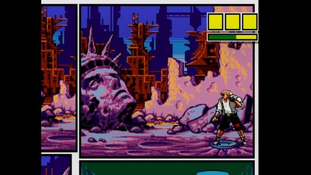 В ИГРЕ COMIX ZONE