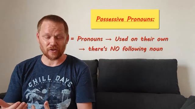 Possessive Adjectives and Possessive Pronouns: all you need to know about Possessives!English Lesso смотреть онлайн