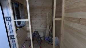 Как создать деревянную перегородку быстро и легко