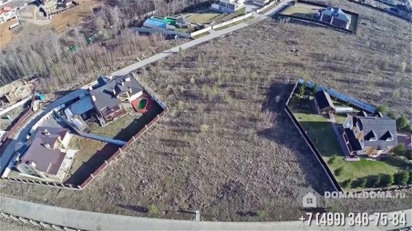 Дома из дома. 632. Участок КП Немо Дмитровское Хлябово. видеопрезентация.