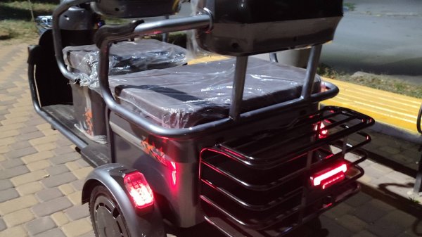 Трицикл электро 800w 20ah полный обзор