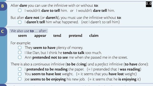 Unit 54 Verb+to...(decide to.../forget to...)_ English Shadowing with 'Grammar in Use-intermediate' смотреть онлайн