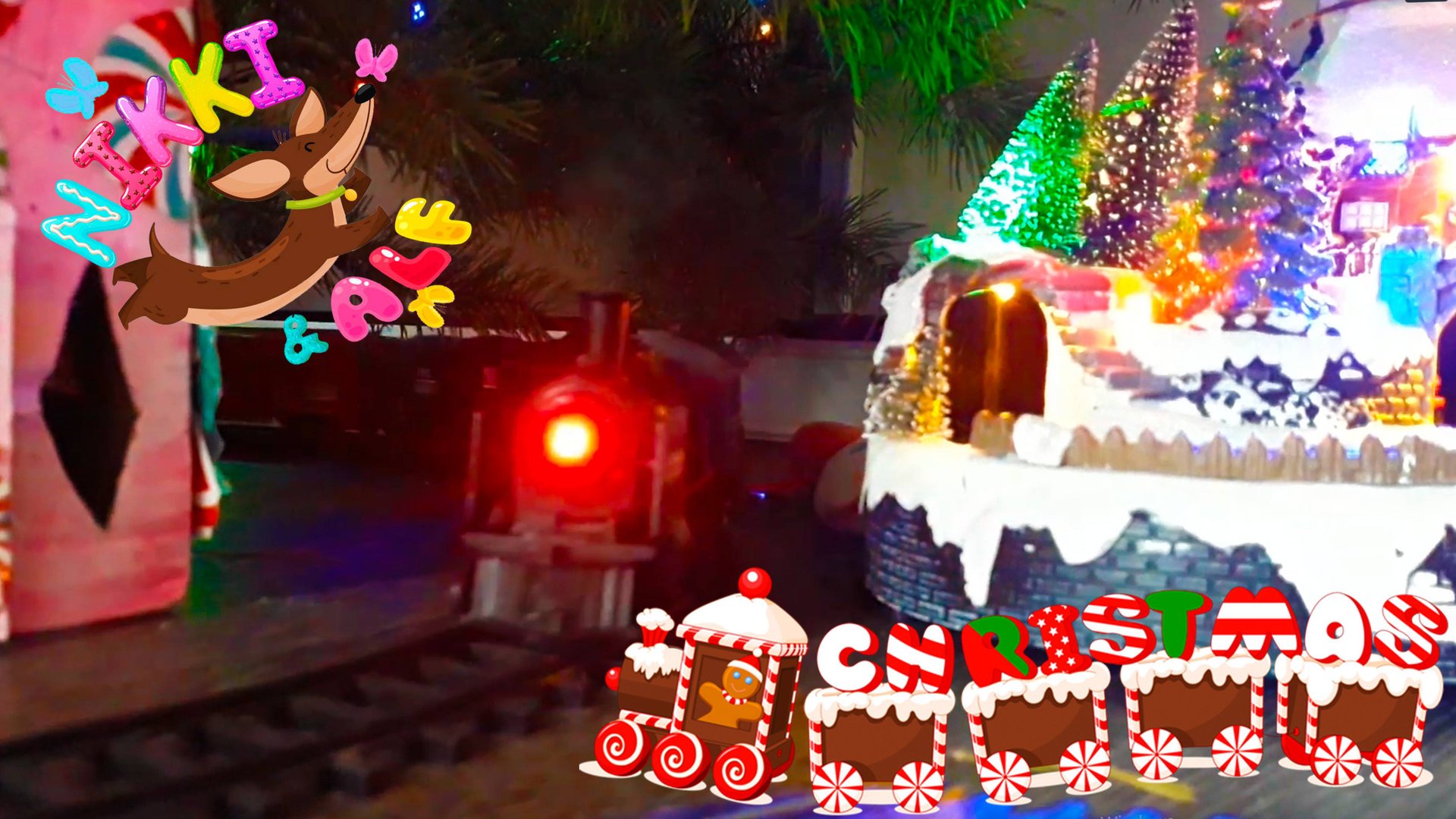 Новогодний паровоз с дымом смотреть онлайн