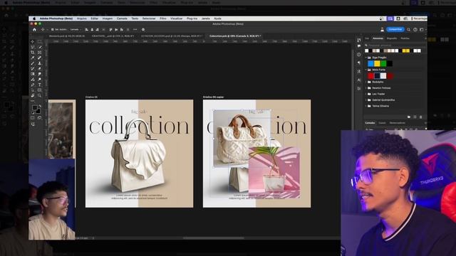 Criando 10 artes no Photoshop em uma hora! смотреть онлайн