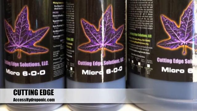 Cutting Edge Bloom, Grow, Micro by AccessHydroponic.com смотреть онлайн
