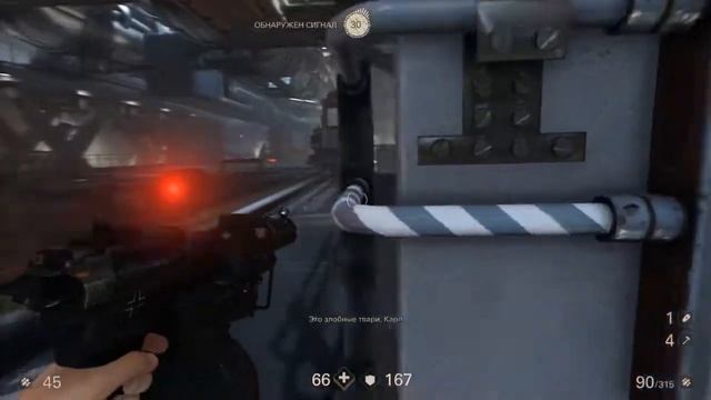 Прохождение Wolfenstein II: The New Colossus #7 - Захват поезда смотреть онлайн