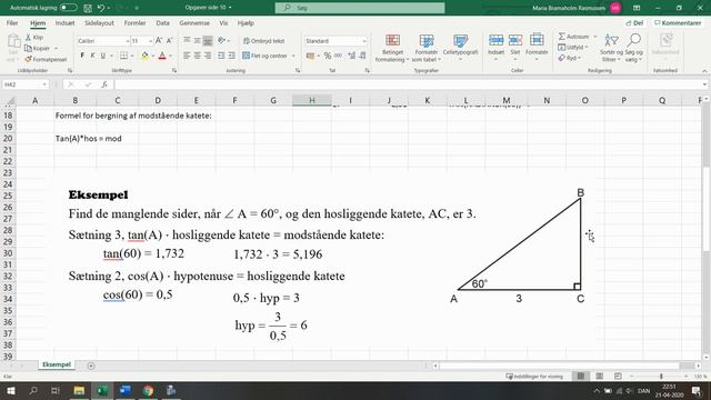 Beregninger med Tangens смотреть онлайн