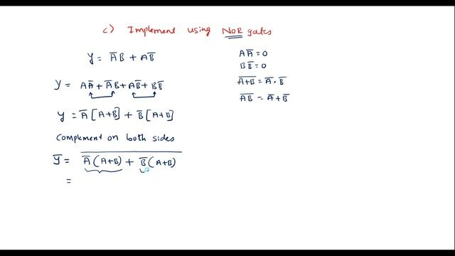 Implement XOR gate using NAND and NOR gates and AOI смотреть онлайн