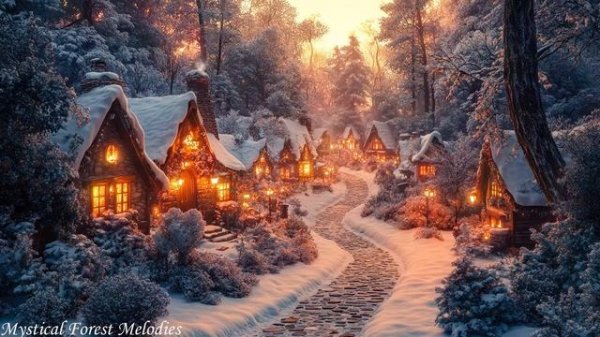 Whispers of a Celtic Christmas_ Music from a Cozy Forest House - Fantasy Christmas Music