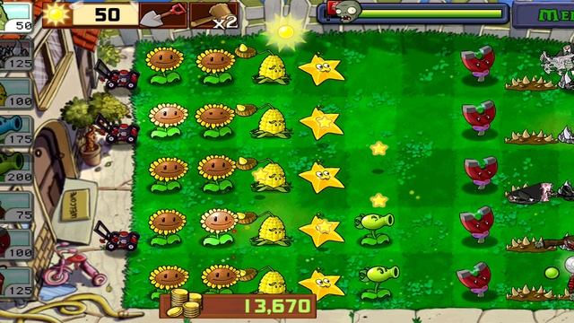 Plants vs Zombies Растения против Зомби Выживание. День смотреть онлайн
