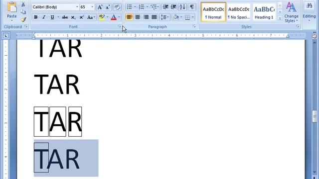 Word 2007 Lesson 14 Font Dialog Box смотреть онлайн